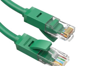 UGREEN RJ45 CAT6 1m LAN Network Cable – (1Gbps, 250MHz) – Green