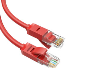UGREEN RJ45 CAT6 1m LAN Network Cable – (1Gbps, 250MHz) – Red