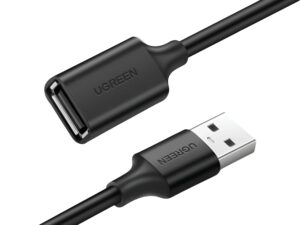 UGREEN USB 2.0 Extension Cable – A Male to Female, 480Mbps Data Transfer – 2M