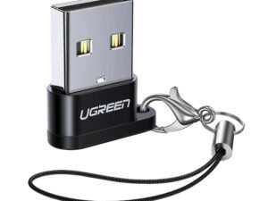 UGREEN USB A Male to USB Type-C Female Adapter (Black)