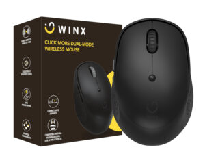 WINX CLICK More Dual-Mode Wireless Mouse - Black