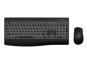 WINX DO Business Backlit Wired Keyboard and Mouse Combo