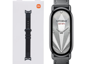 Xiaomi Smart Band 10 Knitted Silk Strap - Ebony Black
