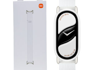 Xiaomi Smart Band 10 Magnetic Kona Leather Strap - Glacier White