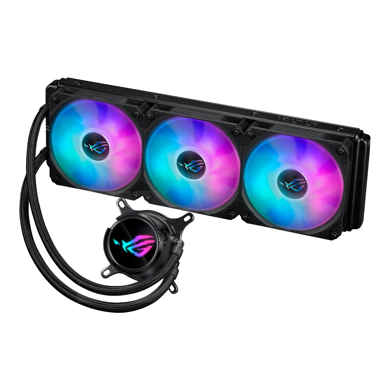 ASUS ROG Strix LC III 360 ARGB Liquid CPU Cooler - Black - Image 4