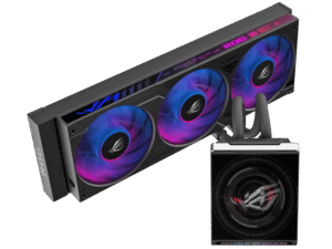 ASUS ROG Strix SLC IV 360 ARGB LCD Liquid CPU Cooler - Black