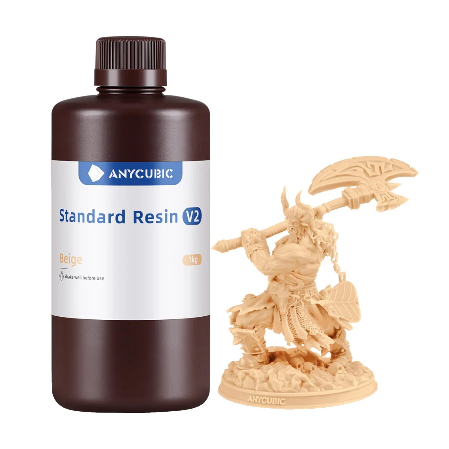 Anycubic Standard Resin V2 - Beige - Image 2