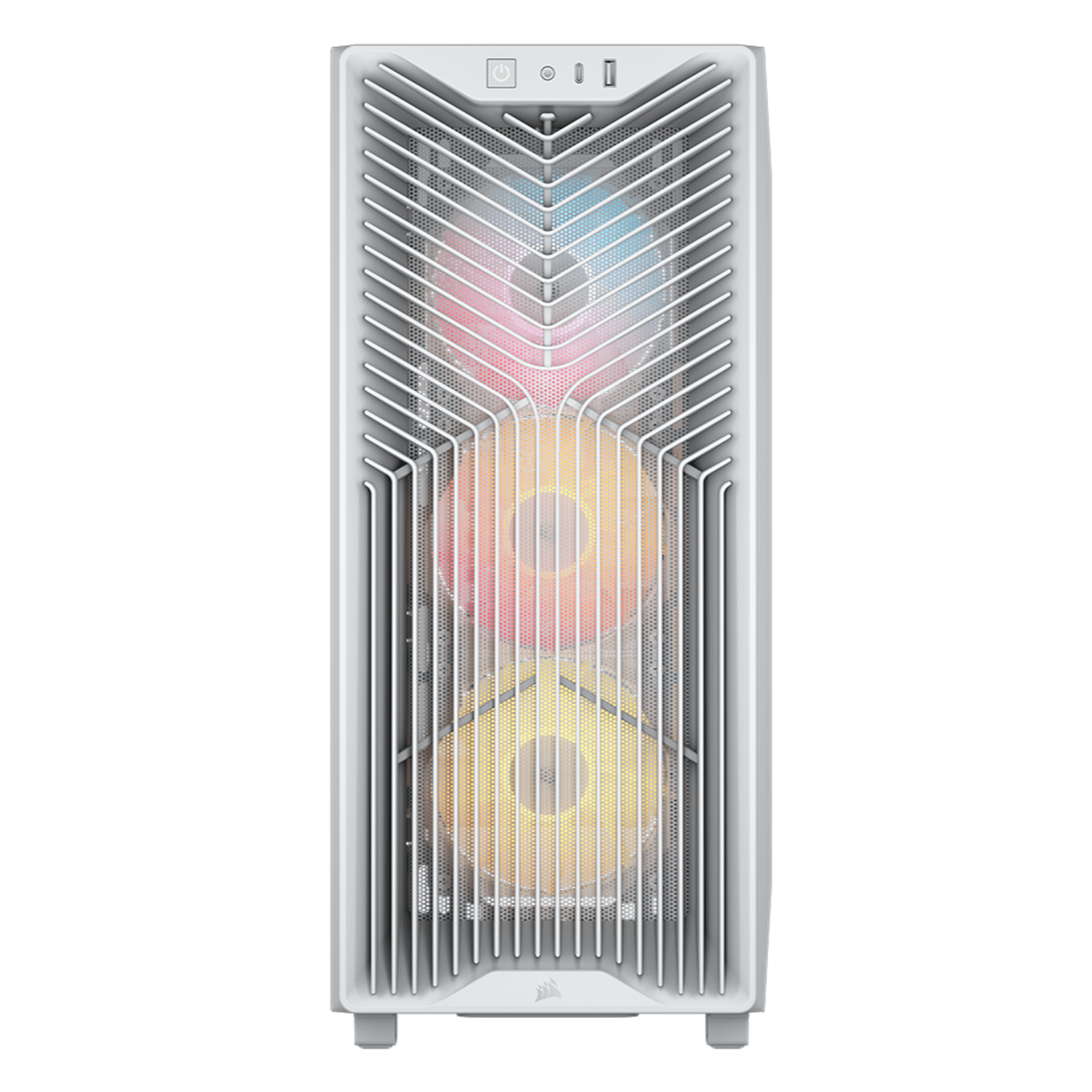Corsair 3200D RS ARGB Mid-Tower PC Case – White - Image 2