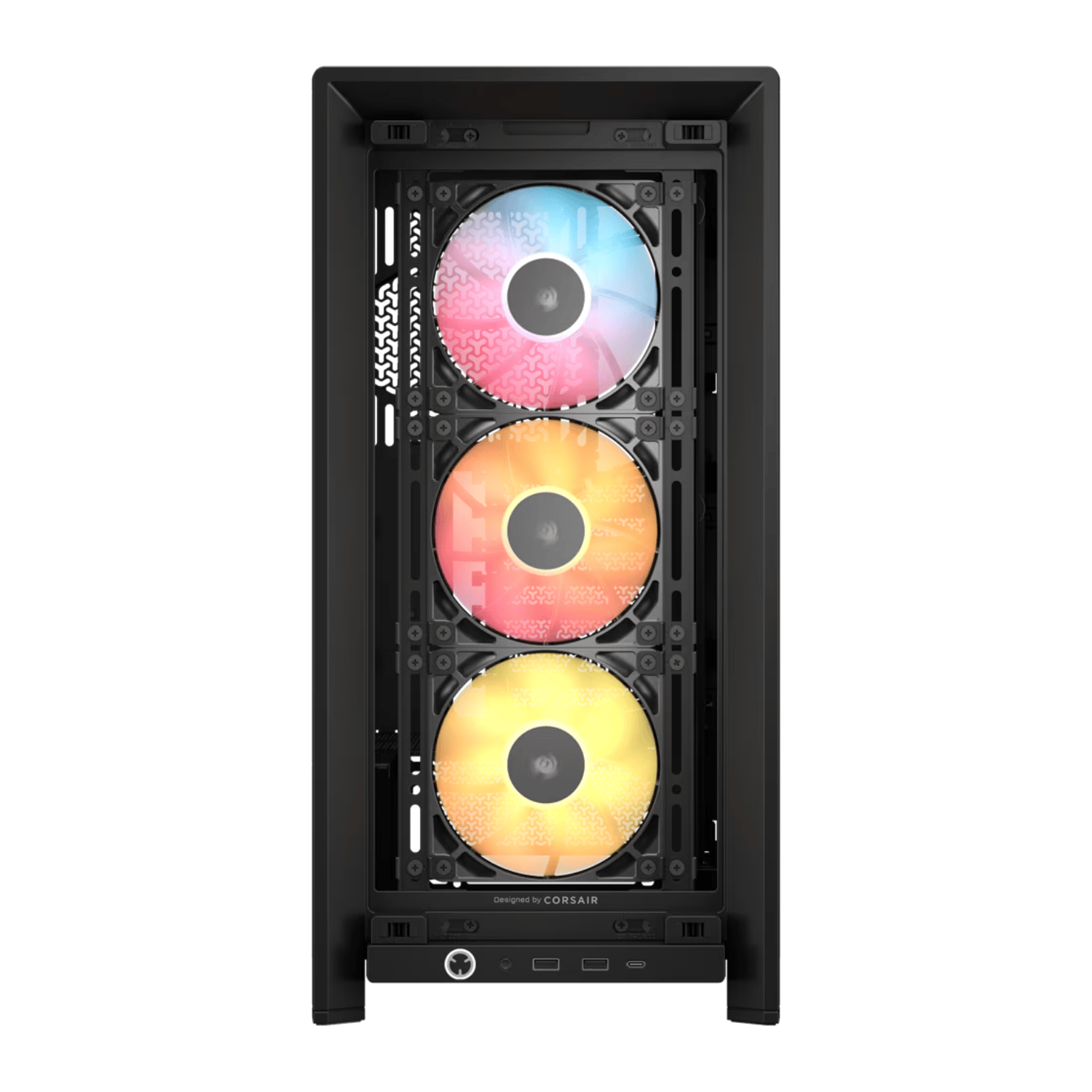 Corsair FRAME 4000D RS ARGB Modular Mid-Tower PC Case - Black - Image 2