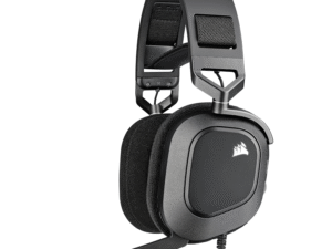Corsair HS80 RGB USB Wired Over-Ear Gaming Headset — Carbon Black