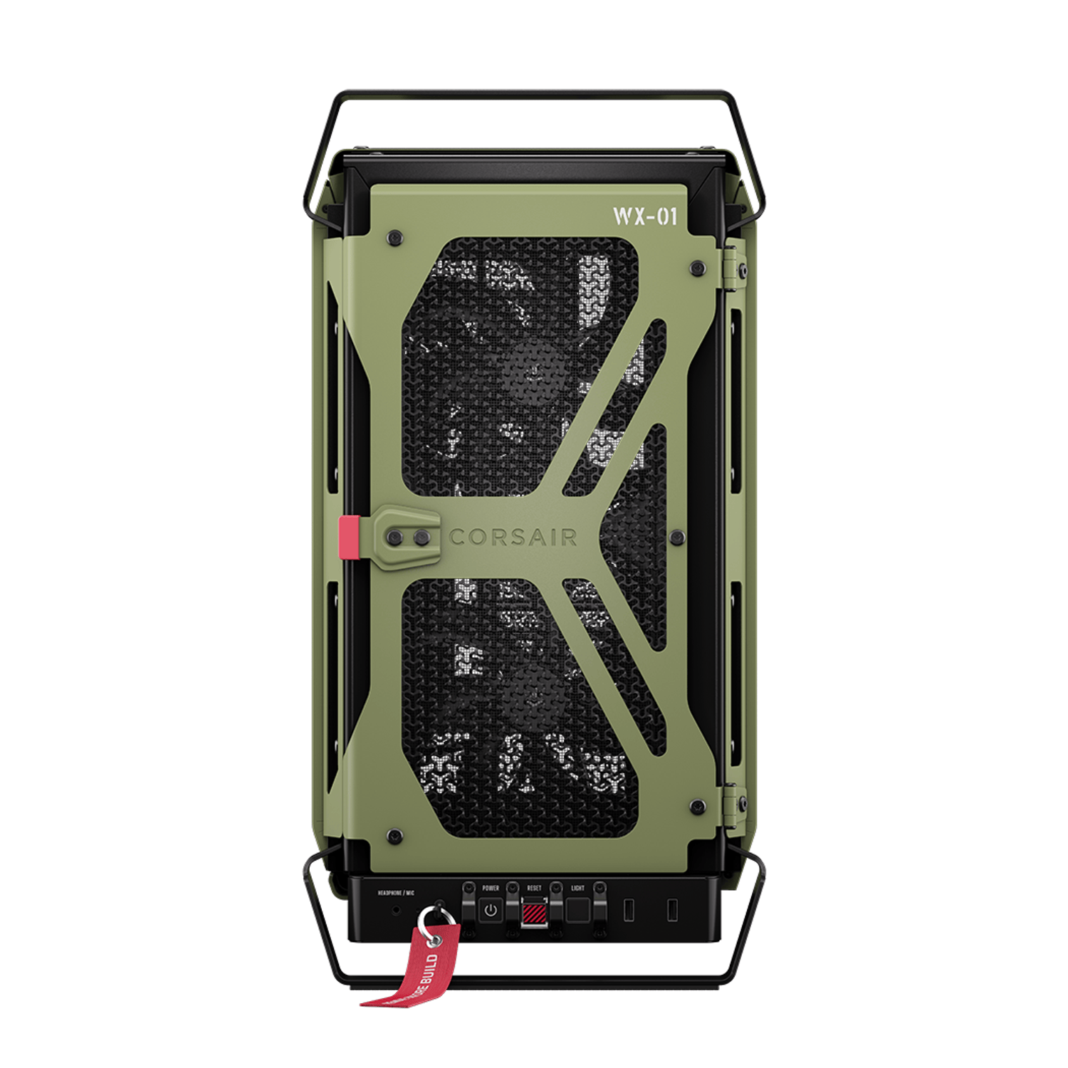 Corsair WARTHOG RS Airflow Mid-Tower Case - Olive - Image 3