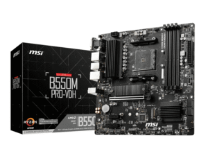 MSI B550M PRO-VDH AM4 M-ATX Motherboard