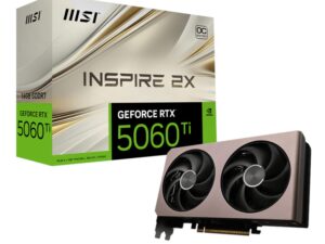 MSI GeForce RTX 5060 Ti 16GB INSPIRE 2X OC Graphics Card