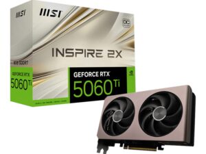 MSI GeForce RTX 5060 Ti 8GB INSPIRE 2X OC Graphics Card