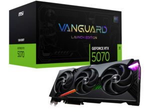 MSI GeForce RTX 5070 VANGUARD SOC Launch Edition 12GB Graphics Card