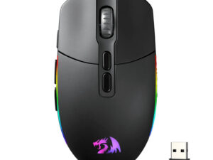 Redragon M719 Pro INVADER 10000DPI 2.4GHz Wireless Gaming Mouse - Black