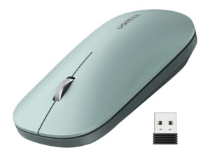 UGREEN Portable 2.4GHz Wireless Mouse - Green