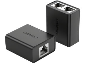 UGREEN RJ45 Splitter Adapter 2 Pack (Black)