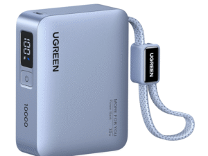 UGreen Nexode 10000mAh 30W Power Bank with Built-in USB Type-C Cable